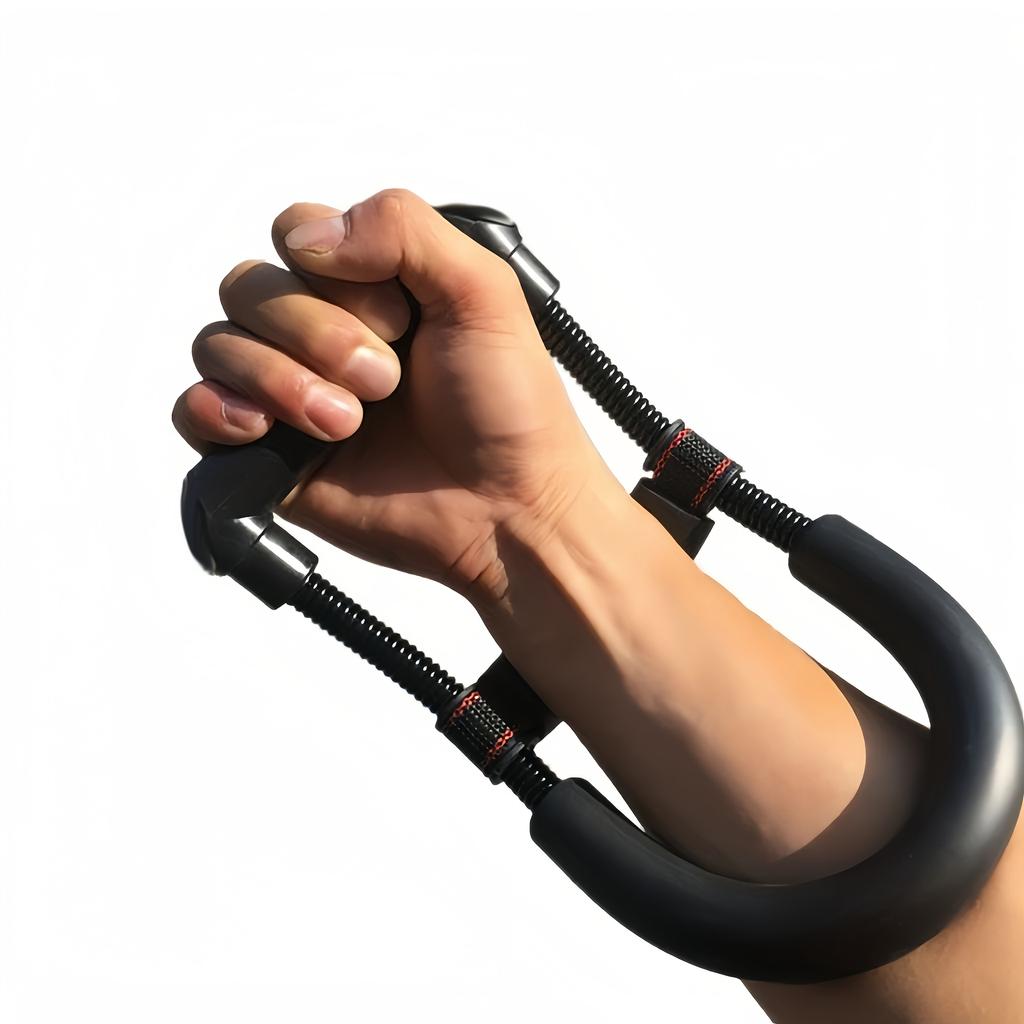 1pc Iron Forearm Strength Trainer - Adjustable Hand Grip Strengthening Device, Enhances Wrist Strength, Dexterity & Coordination