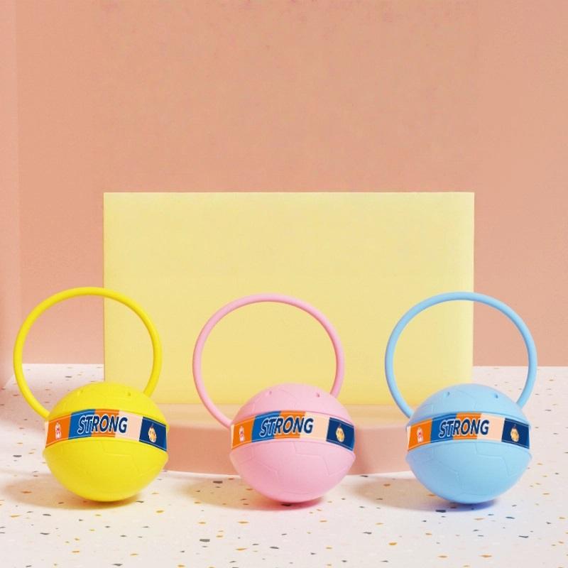 

Children s Flash Jumping Ball Promotes Magic Tool Single Foot Fitness Swinging Ball New Kindergarten Sensory Integration Training Toy синій