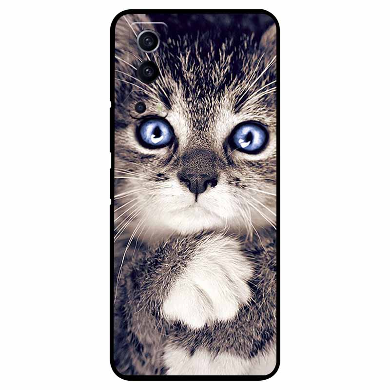 For vivo Y72 5G Case Shockproof Soft silicone TPU Back Cover For vivo Y52 5G Phone Cases for vivoY72 Y 72 52 5G Case Cute Capa
