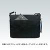 LANVIN en Bleu Black Lille Shoulder Bag Men's