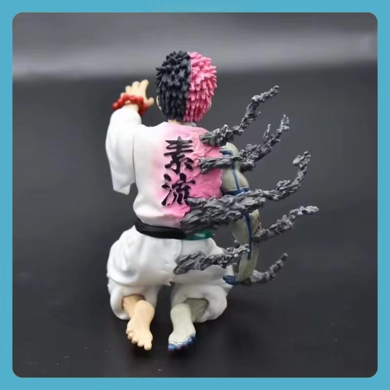 Demon Slayer Akaza Repent Before Death Action Figure 6 Inch Genuine Bulk Defective Goods Anime Model Doll Birthday Gift For Fans