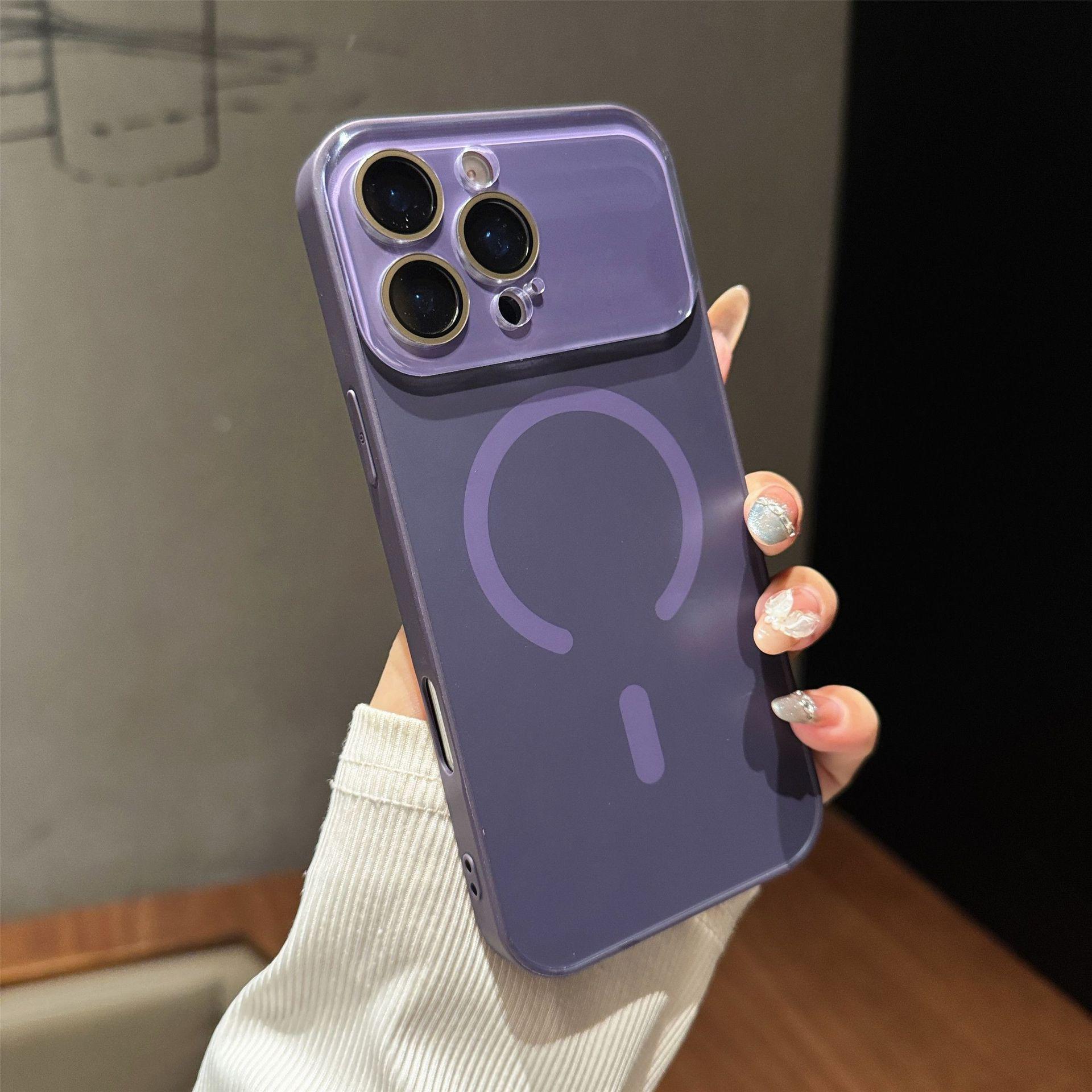 

Magnetic Full-Coverage Case for iPhone 17 Pro Max with Large Window Protection iPhone 11