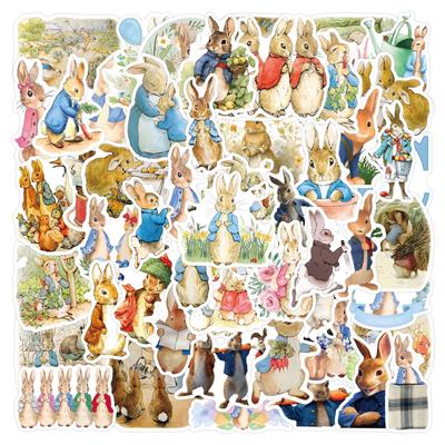 55 New Peter Rabbit Graffiti Stickers Decorative Scooter Computer Guitar Account Stickers