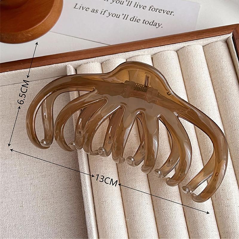 

Милая простая заколка для волос для женщин, девушек, универсальный зажим-акула, аксессуары для волос, винтажная темпераментная заколка для волос, подарки хаки