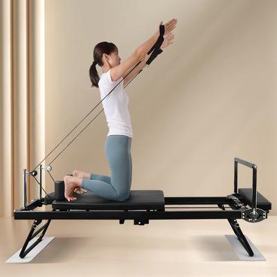 Pilates Reformer Core Bed - Skládací stroj s kovovým rámem pro cvičení jógy a domácí core trénink