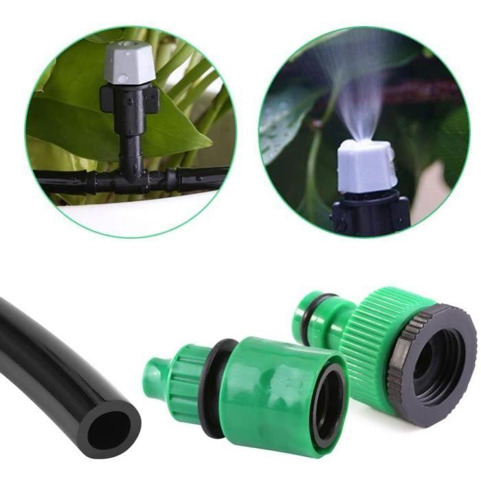 Kits d'irrigation RéglableSystème d'arrosage Automatique Pour DIY Irrigation Arrosage Brumisation Jardin Serre Goutteurs Micro[171]