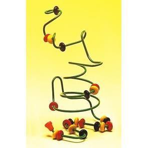 Jouets en bois - Boulier Ducky Ducks vert 12.5x12.5x22.5cm - à partir de 10 mois Joy Toy