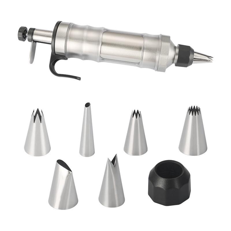 Stainless Steel Cake Decorating Gun Set
