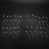 20pcs 107 Hearing Replacement Tubes Left Right Ears Hearing Aid Slim Tube Accessory