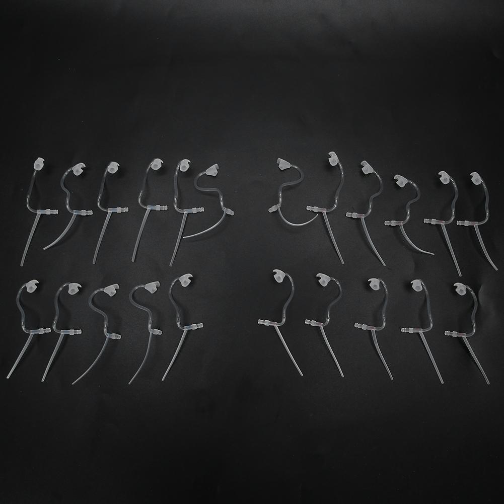 20pcs 107 Hearing Replacement Tubes Left Right Ears Hearing Aid Slim Tube Accessory