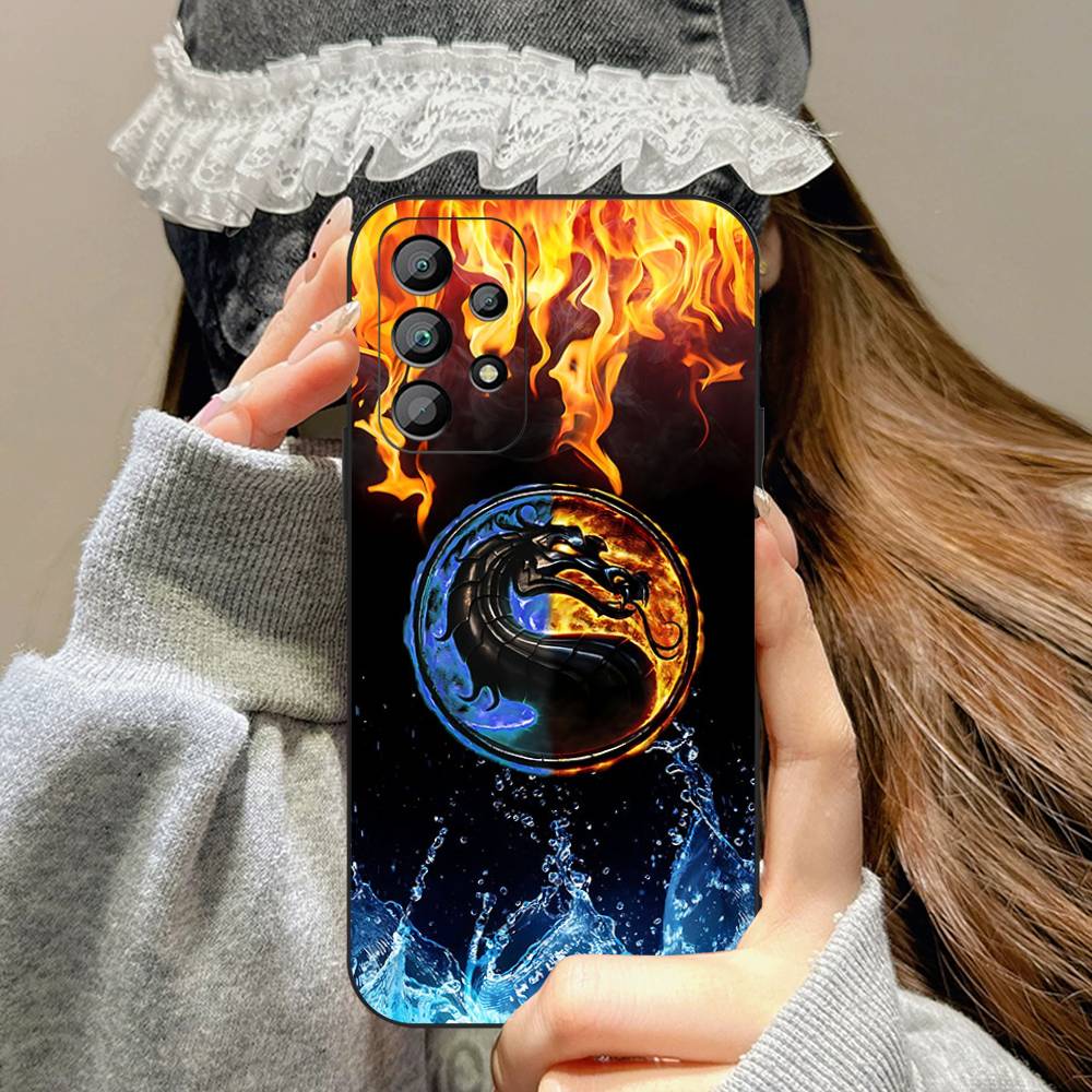 

Classic Vintage M-Mortal K-Kombat Phone Case For Samsung A 52 53 21 32 13 12 71 31 51 40 72 73 70 22 42 50 30 20 21 Shell Samsung A21 S