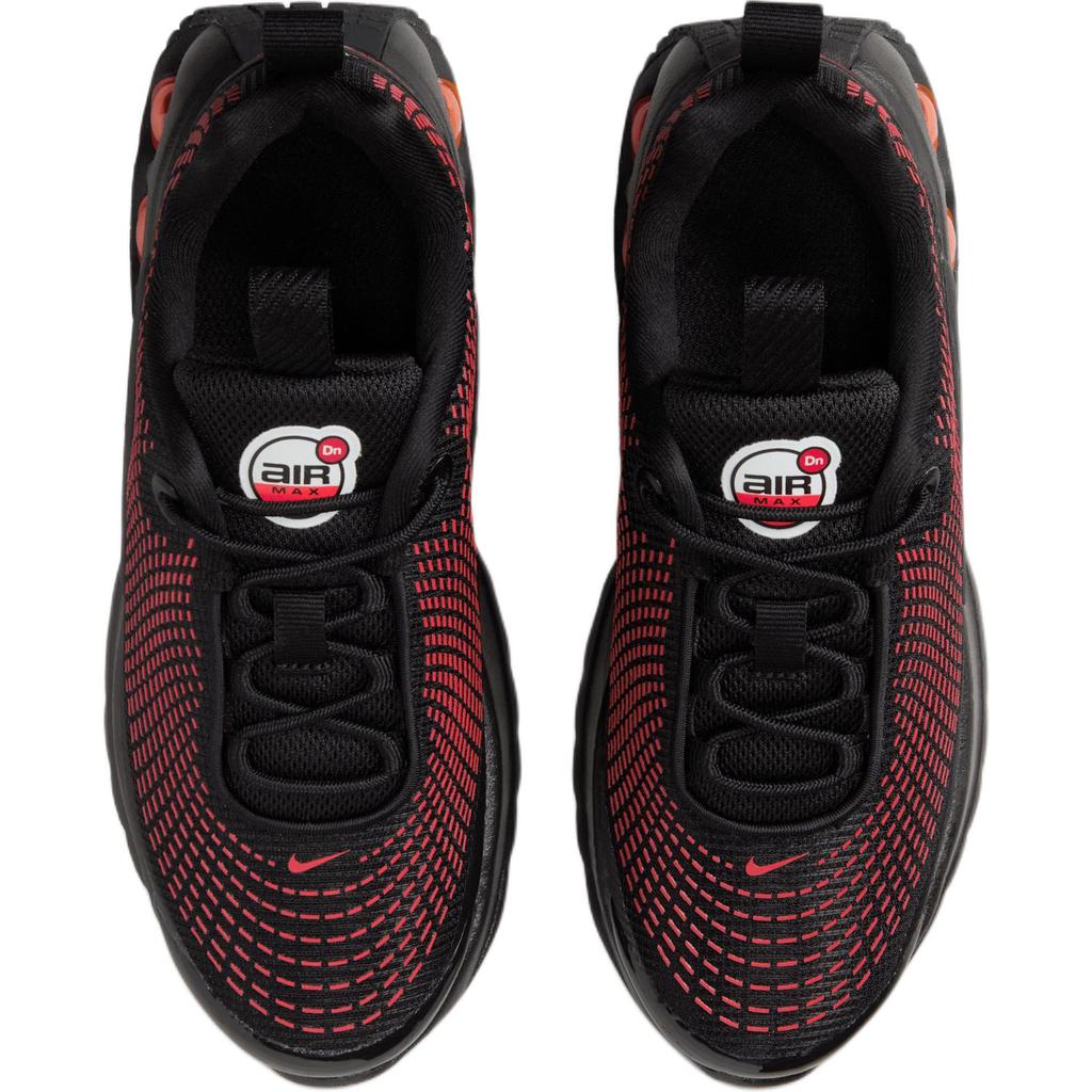 Nike Air Max DN PS Black Bright Crimson Kids Sneakers Red FN4453-006