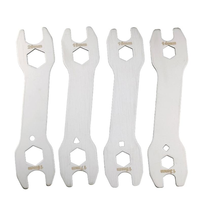 Bicycles Hub Cone Wrench Stainless Steels Bike Hub Wrench Repair Tool For Efficient Bicycles Repairs Easy to Use