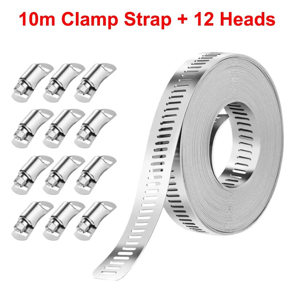 Heavy Duty Adjustable Hose Clamps With Fasteners Stainless Steel Clamp Clamp Fasteners