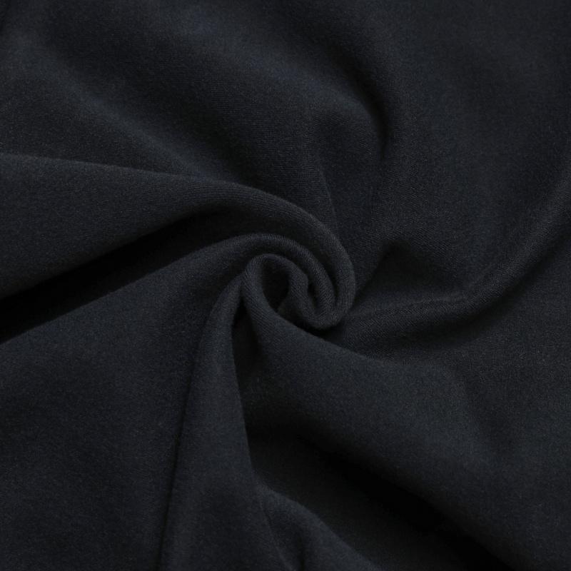 FILA Fleece Lined Warm Classic Simple Comfortable Sports Golf Straight Leg Casual Pants Women bottoms Deep-Black A11W615601FBK