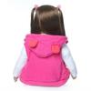 60CM Hohe Qualität Reborn Kleinkind Prinzessin Mädchen Puppe Mit Giraffe Entzückende Lebensechte Baby Bonecas Bebe Puppe Reborn Menina