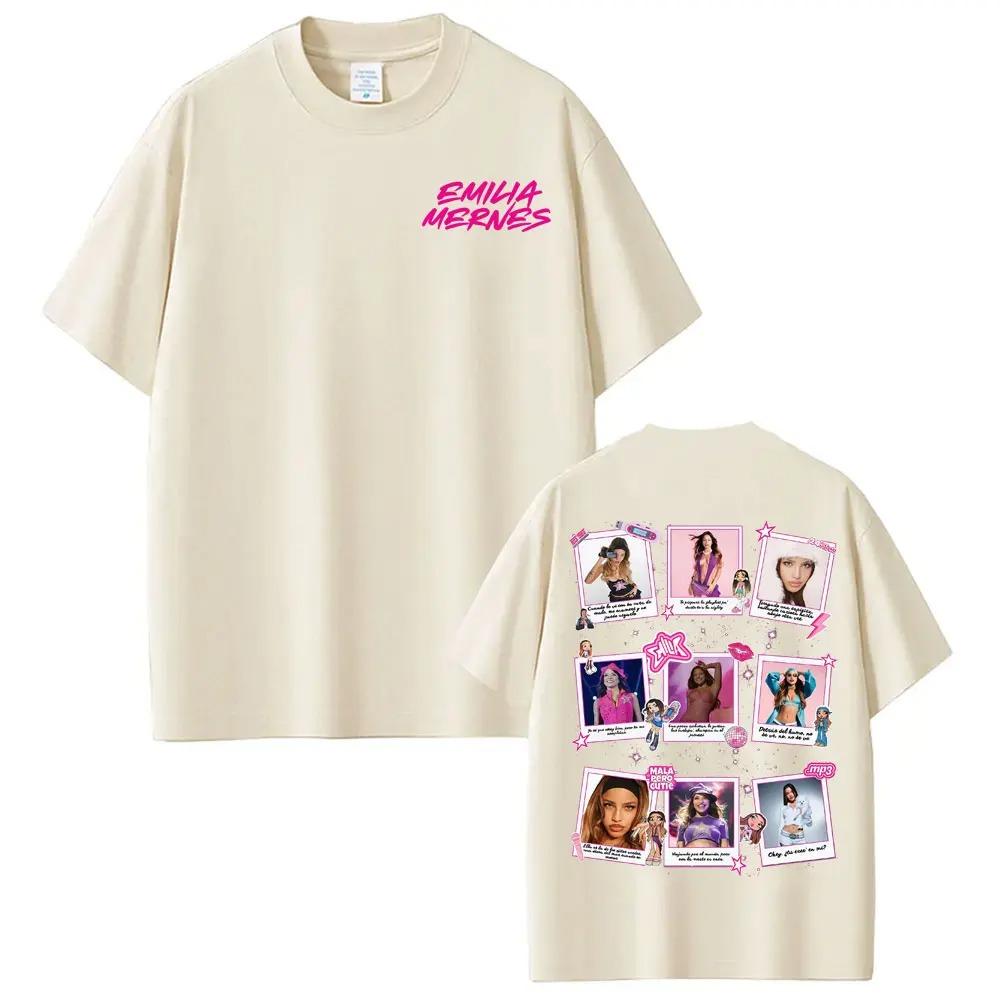 

Emilia Mernes 2026 MP3 Album Tour Cover TShirt Unisex 100 Cotton ONeck Fashion Aesthetic Top Women And Men Tshirts 4XL