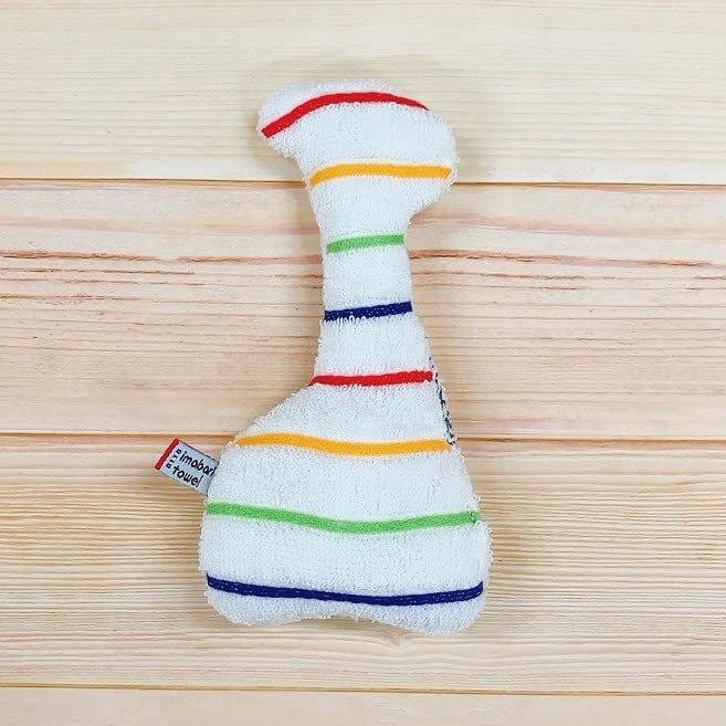 Angel Imabari Towel Baby Nigi-Nigi Giraffe Rattle Made In Japan Baby Gift