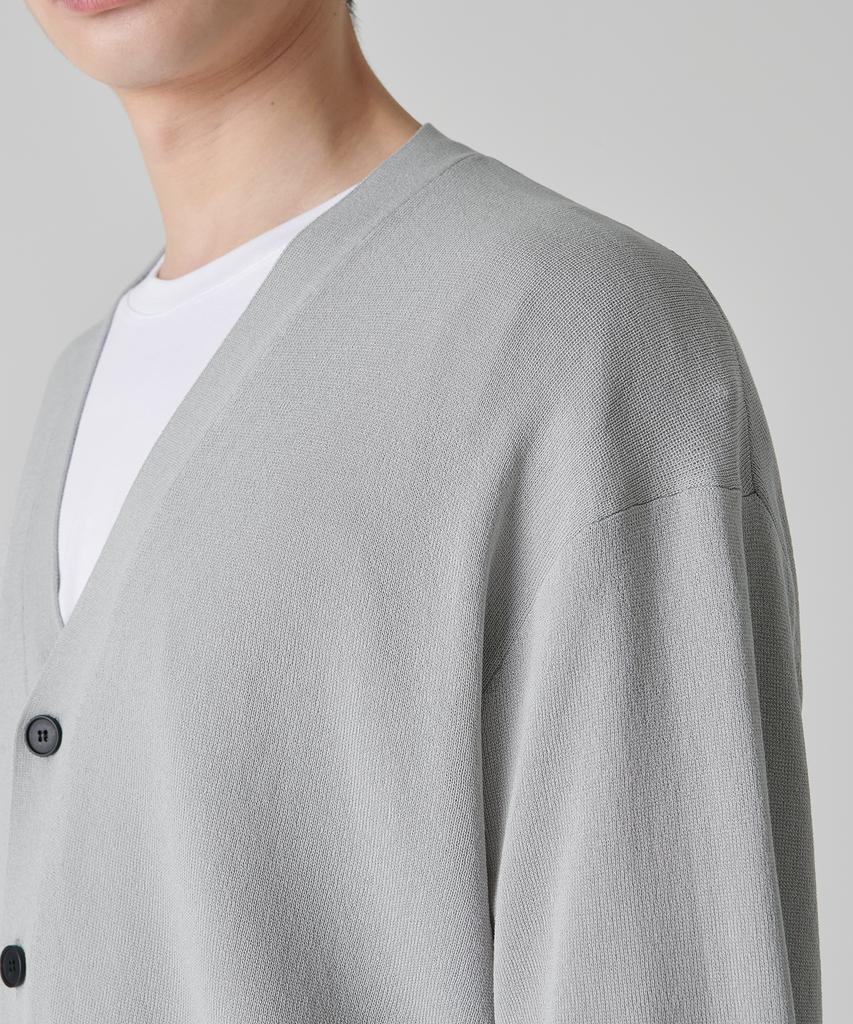 Musinsa Standard Cool Touch Essential Cardigan [Light Gray]