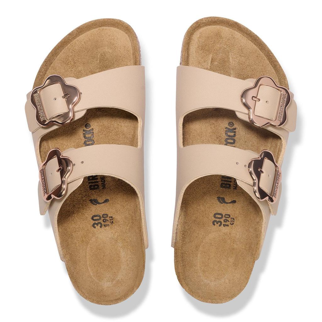 Birkenstock Arizona Kids Flower Buckle BF Sandcastle Narrow (1030439)
