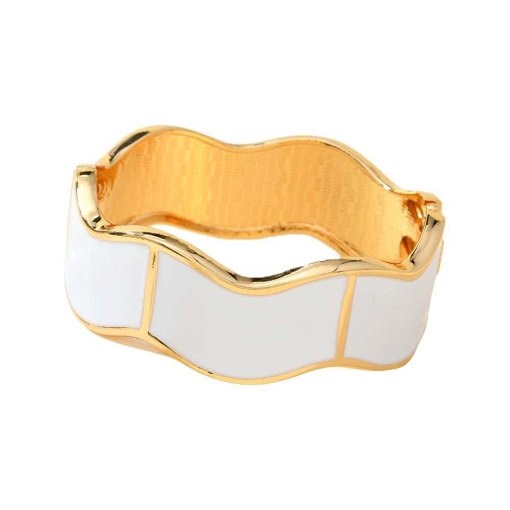 Регулируемый Эмалированный Браслет Преувеличенное Женское Наручное Украшение Классический Неправильный Браслет Вечеринка