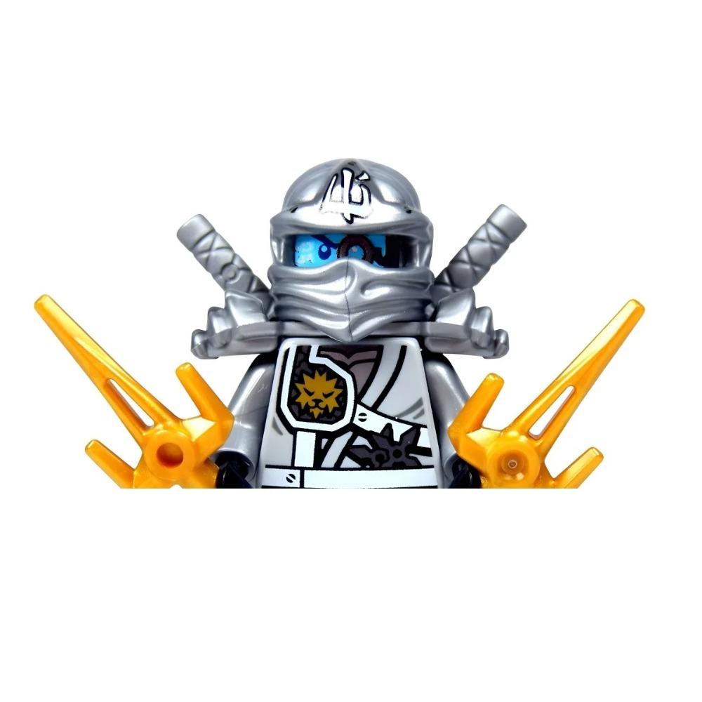 8cm Ninja Set Building Blocks Woodfire Dragons Forbidden Five Mini Action Figure Toys