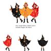Halloween Children's Witch Cloak Costume Set Cosplay Fun!