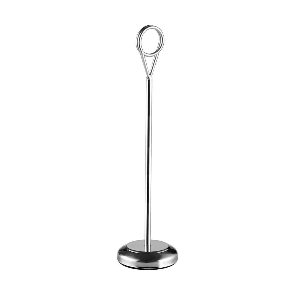 Stainless Steel Table Card Holder - Menu, Seat Number, Business Card Clip for Restaurant, Wedding, Banquet, Hotel.