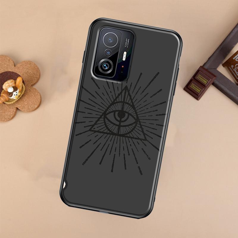 Illuminati Eye Occult Pyramid Case For Xiaomi POCO X7 X6 Pro X3 X5 M6 F3 F5 F6 Pro 11T 12T 13T 14T Pro 13 14 Ultra Cover