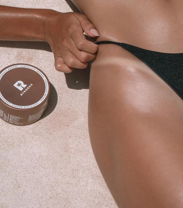 Byrokko Shine Brown Chocolate Bronze Illuminating Cream Beschleunigende Bräune 200ml