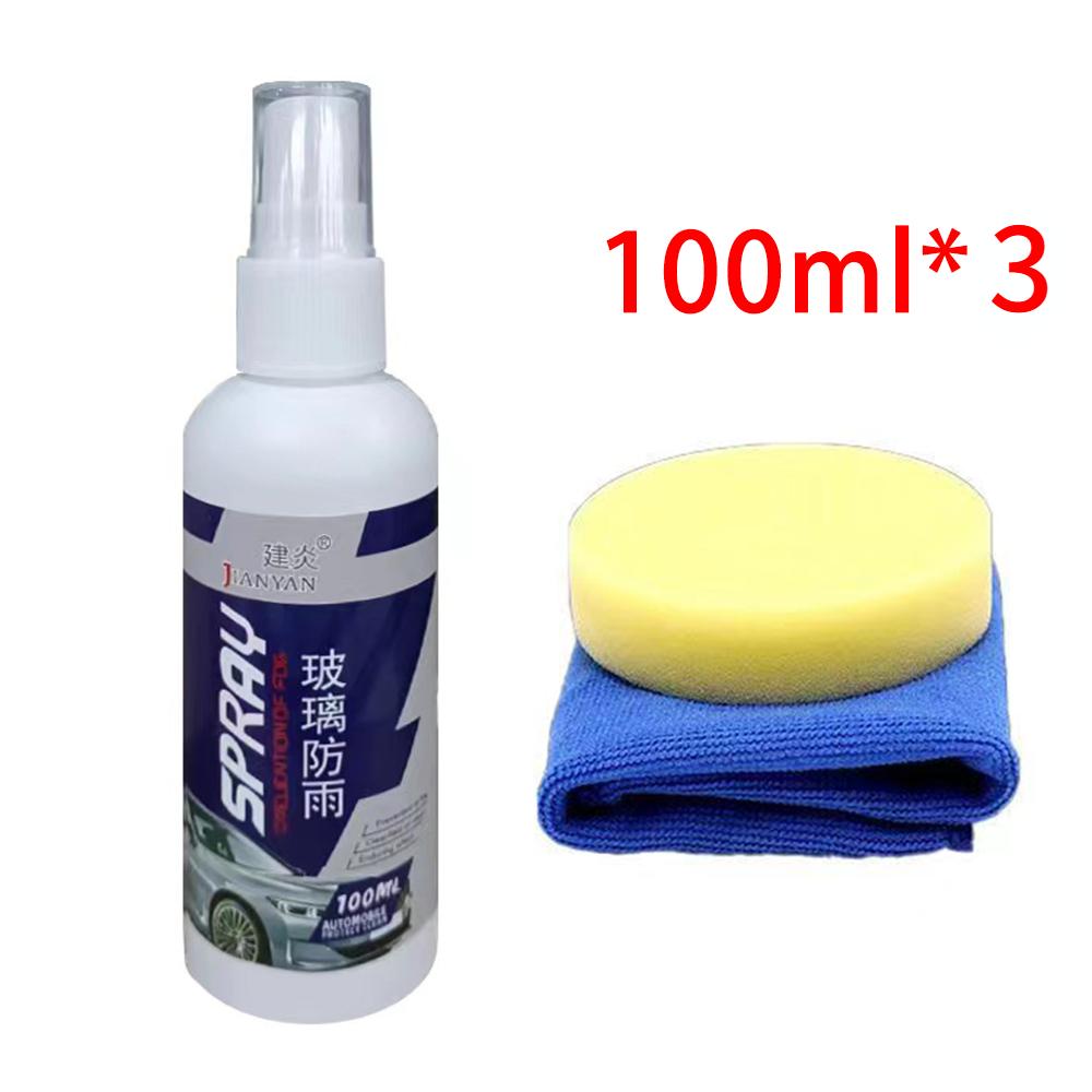 Car Glass Water Repellent Spray Anti Rain Coating Hydrophobic Anti-rain Liquid Glaco Glass Polishing Clear Window Auto Detailing