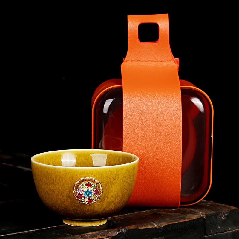 

Shangqi Kiln-Glazed Ceramic Teacup Set