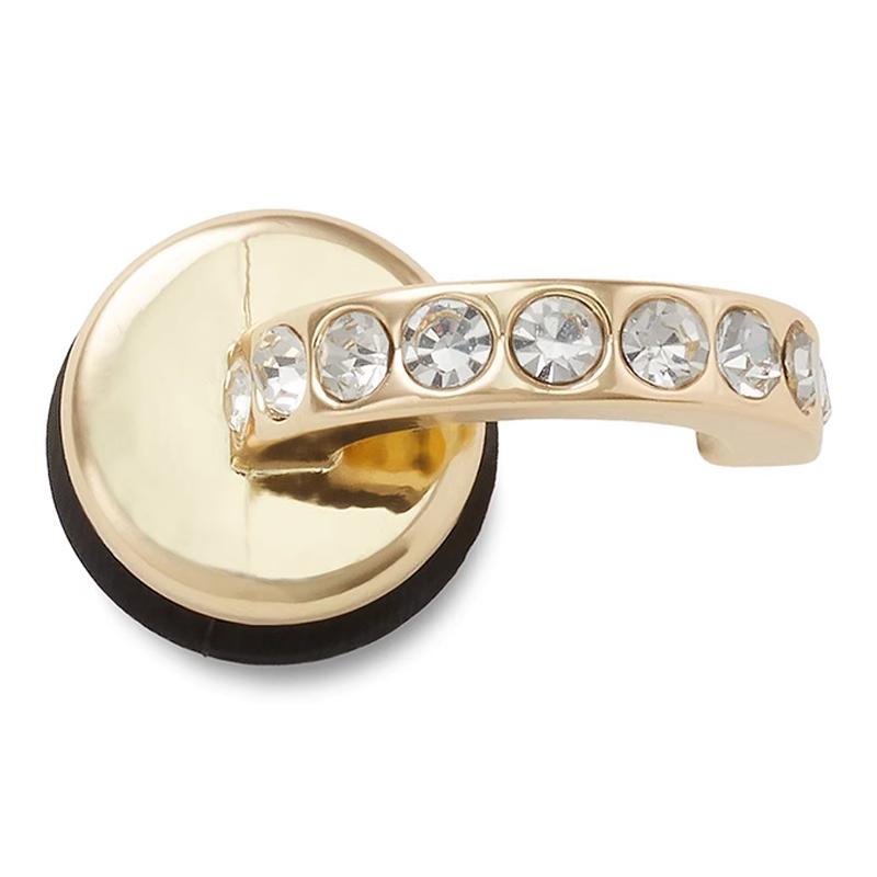 

Crocs Diamond Ring Embedded Design Zinc Alloy, Acrylic Shoe Accessories Women s Gold F золотой