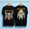 MEGADETH 1991 Vintage Vic Rattlehead Metal T-Shirt S-5XL