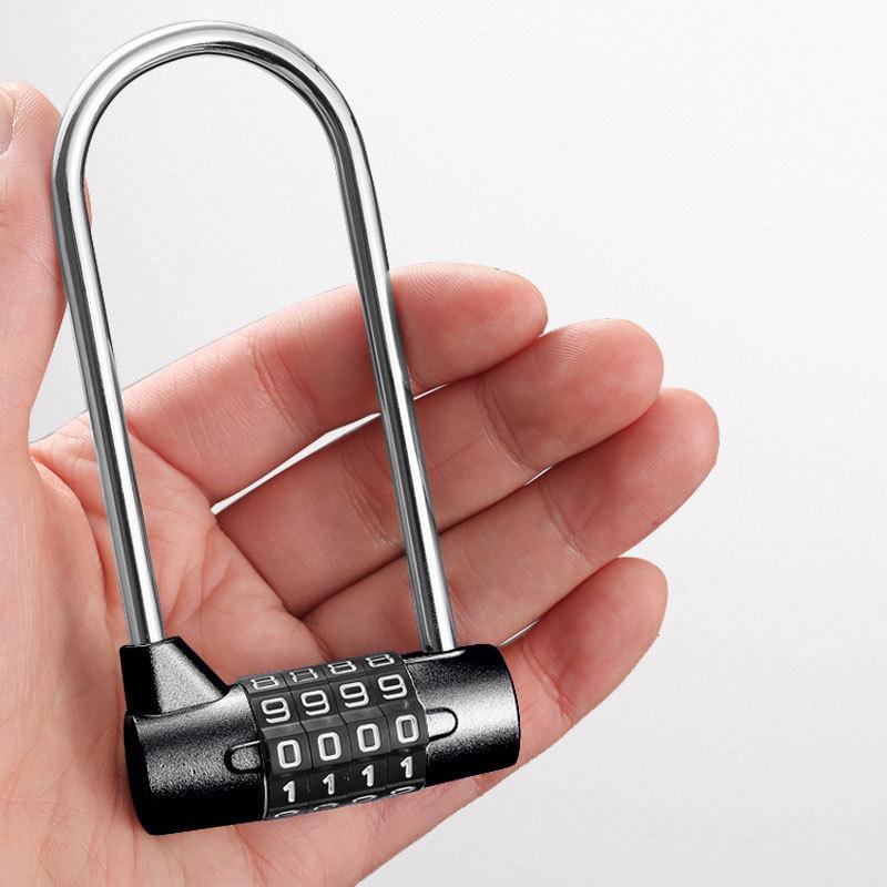 Large Long Beam Locker Cabinet Door Handles Combination Lock Padlock Gym 5 Digit Security Luggage