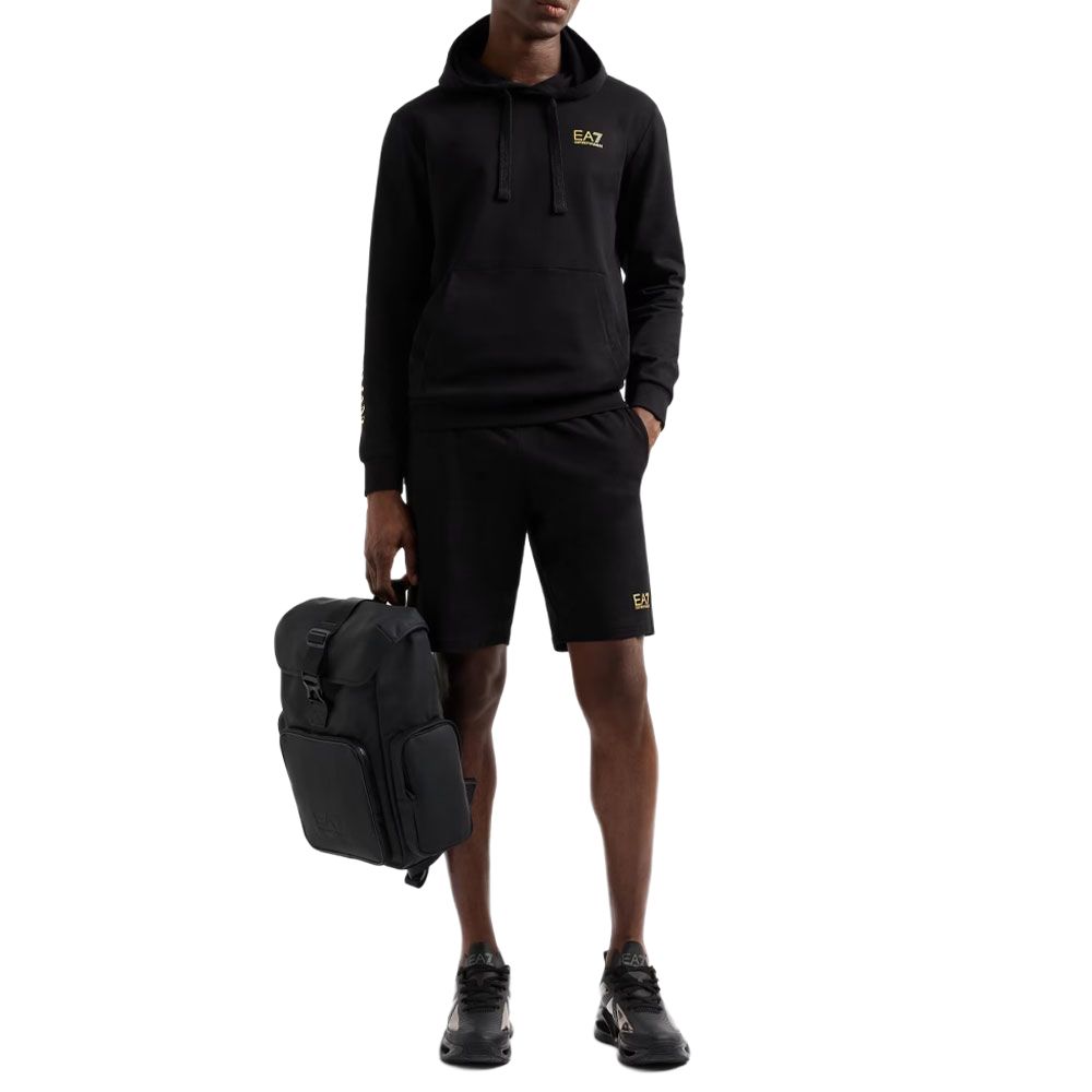 Emporio Armani EA7 Cotton Elastic Waist Bermuda Casual Shorts Men shorts 8NPS65-PJVRZ-0208