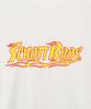 Schott Flame Logo T-Shirt, Men's, Size XL, 030, White, 782-5134018