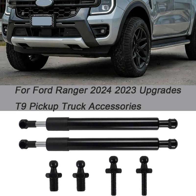 Steel Rear Tailgate Oil Damper Strut Slow Down Easy Up For Ford Ranger 2024 2023 Upgrades T9 Pickup Truck Accessories Australia