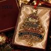 Festive Party Decor 250th Anniversary Christmas Tree Ornament, USA Xmas Hanging for Decorations Home Window, Patriotic Acrylic Sign Veterans