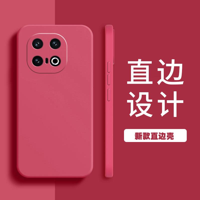 Applicable IQOO11 mobile phone case 11/11/11 trendy men and women 1 matte 1 silicone anti-drop simple tpu new model