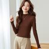 Srcr Women's Semi-High Neck Cashmere Knit Sweater