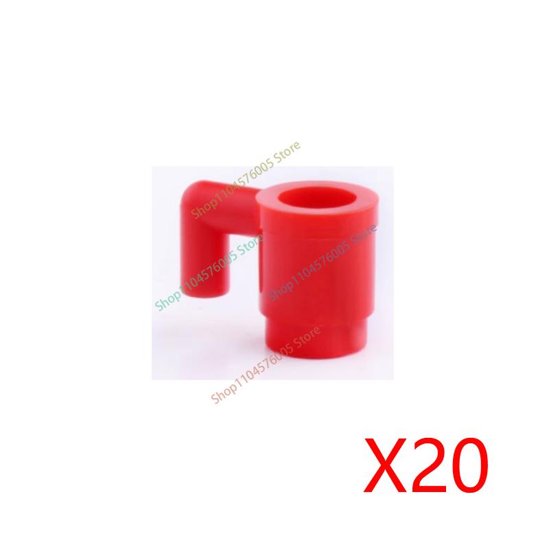 MOC City Scene Accessories Building Blocks Medieval Bonfire Flame Wine Bottle Reagent Bottle Box Compatible Mini Bricks Toys T11