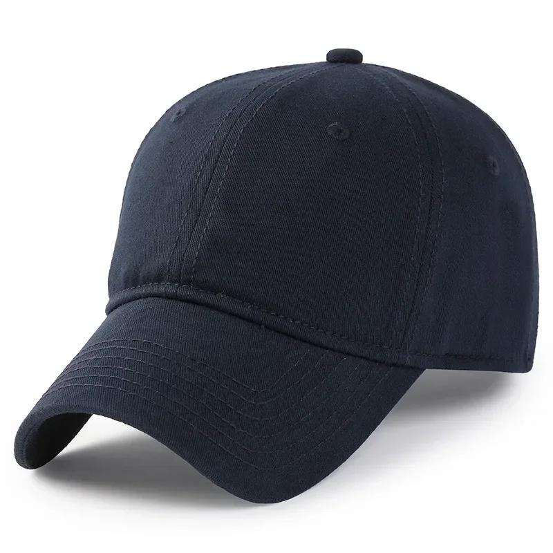 Casquette de Baseball Super Grande 63-67cm Surdimensionnée Grande Tête Hommes Femmes Polyvalente Coton Chapeau de Soleil Doux Trucker Snapback