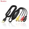 VHS To Digital Converter USB Video Capture Card VHS TV DVD VCR Audio Capture Adapter AV Recorder Video Audio Capture Box for Mac