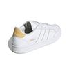 adidas Neo Grand Court Low Top Sneakers Women Sneakers White Yellow FW3301