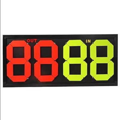 Lesh Double-Sided Manual Football Substitution Board