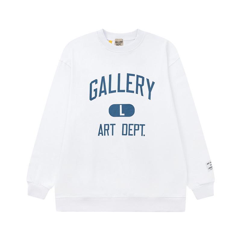 American Style Gallery Dept Logo Print Cotton Hoodie