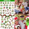 Green Grinch Christmas Party Photo Props Funny Decorative Supplies For Party