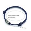 Retro Sanskrit Bracelet For Men A Grade 3mm Cord Chain Braslet Adjustable 5 Colors Lucky String Braclet Meditatin Accessories
