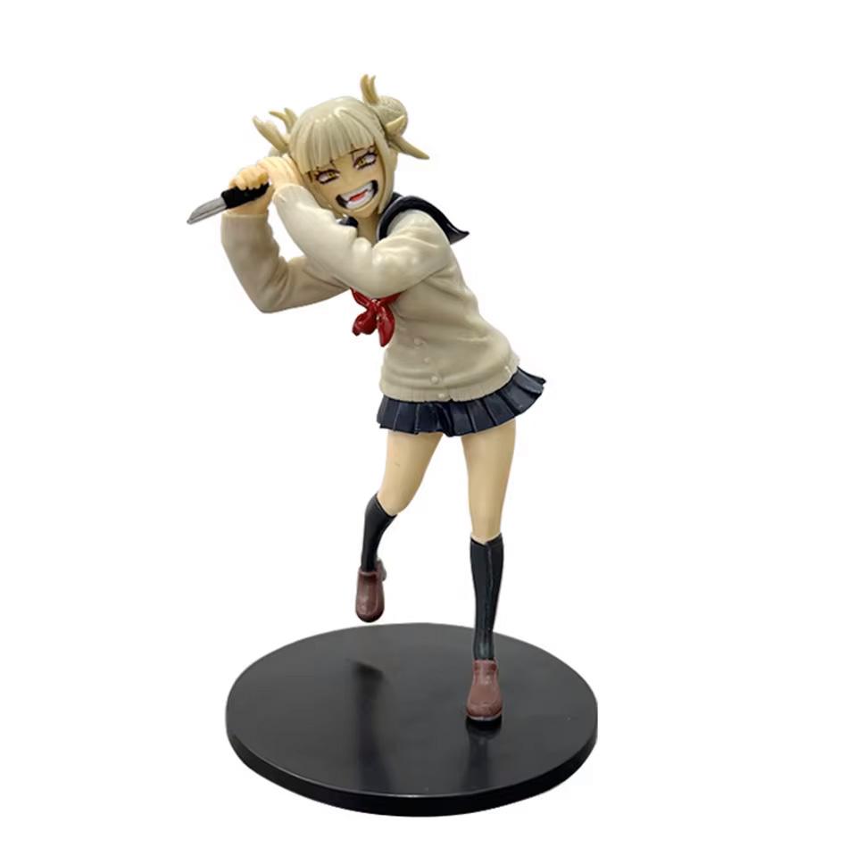 New My Hero Academia Figure PVC Age of Heroes Figurine Toga Himiko Action Collectible Model Decorations Doll Toys For Children